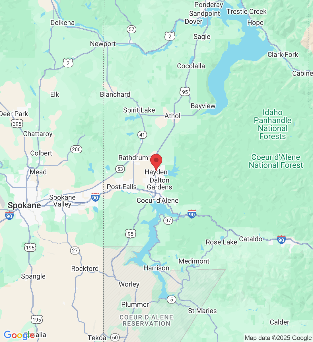 10636 N Government Wy, Hayden, ID 83835, USA