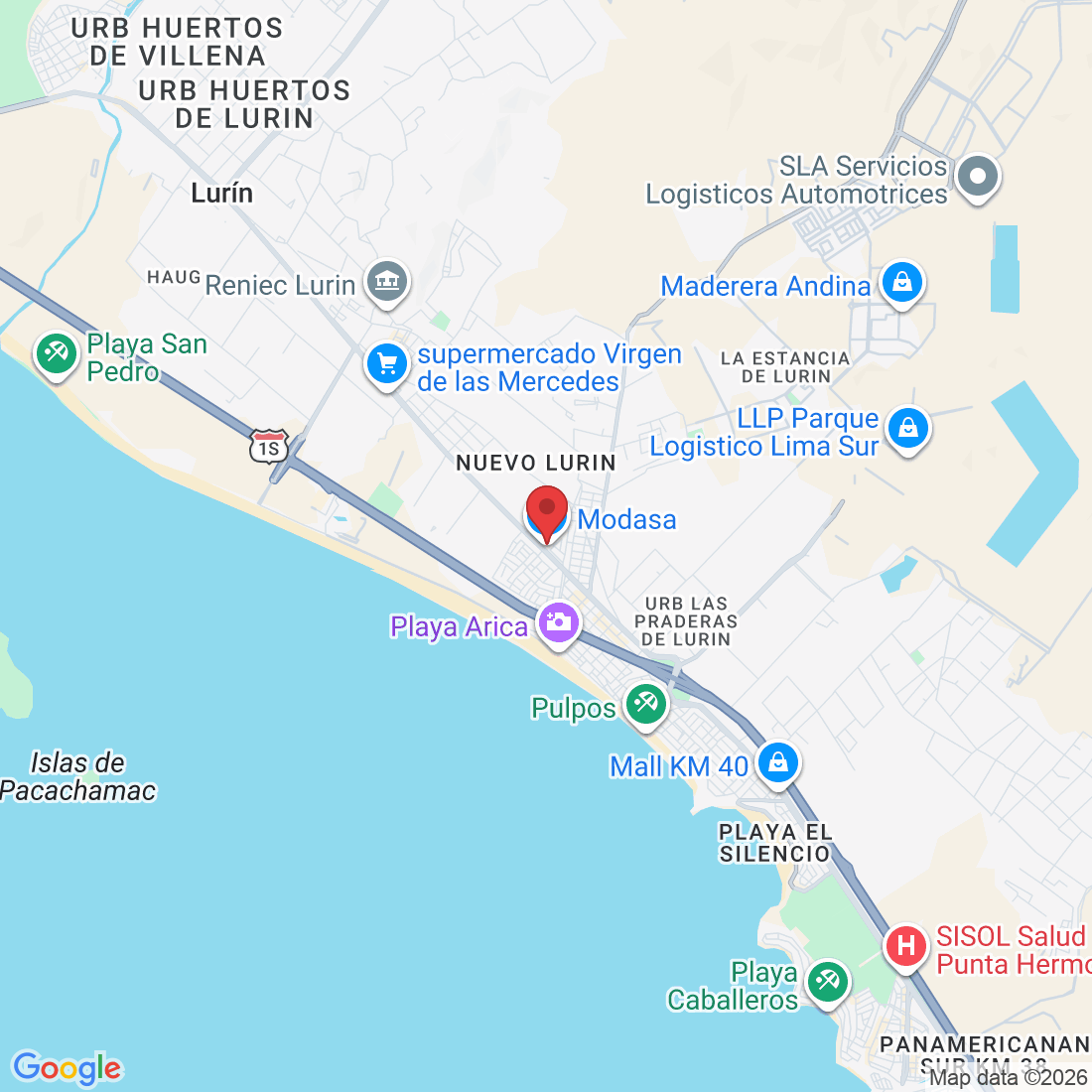 Antigua Panamericana Sur Km 38.2, Lurín 15823, Perú