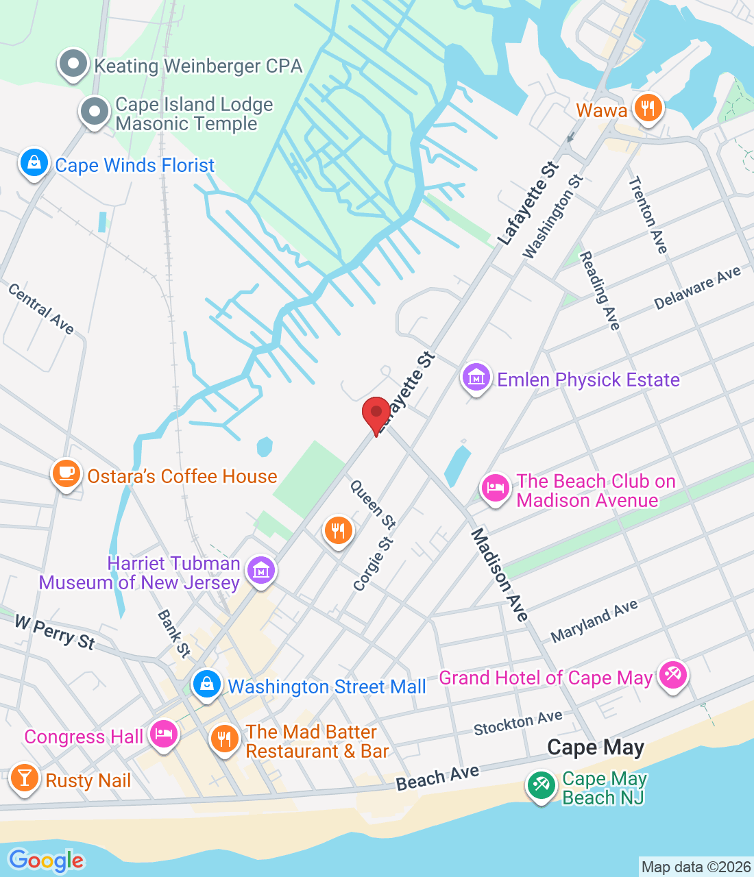 936 Lafayette St UNIT 3, Cape May, NJ 08204, USA