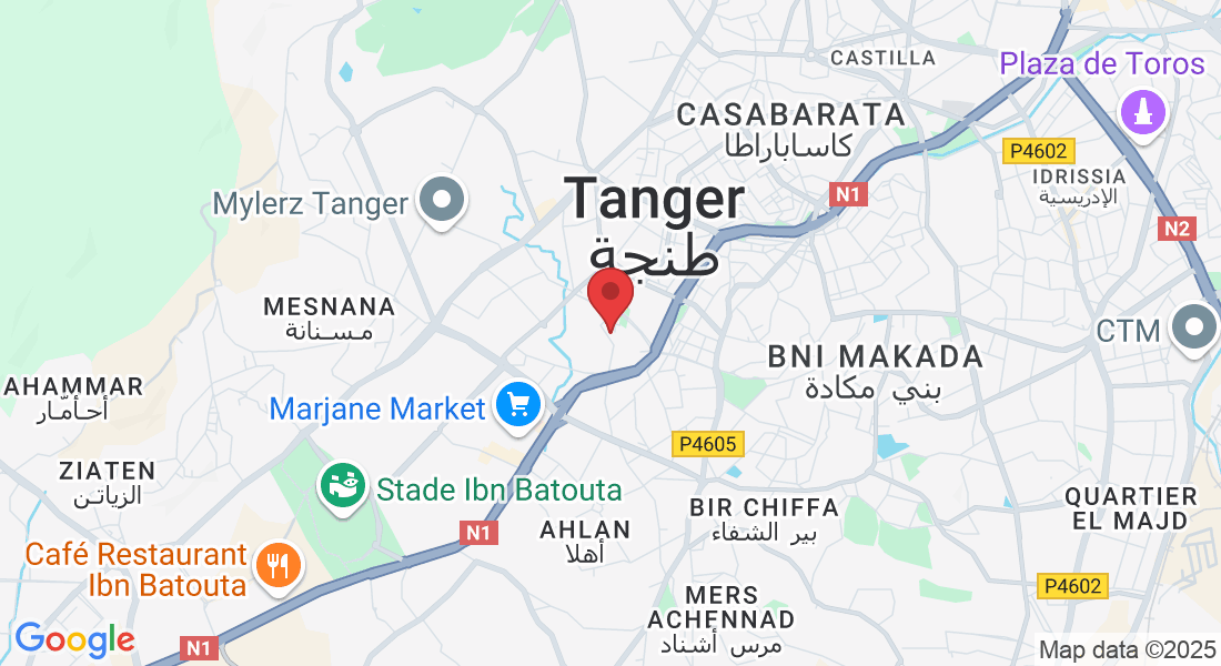 El azib, Tanger, Maroc