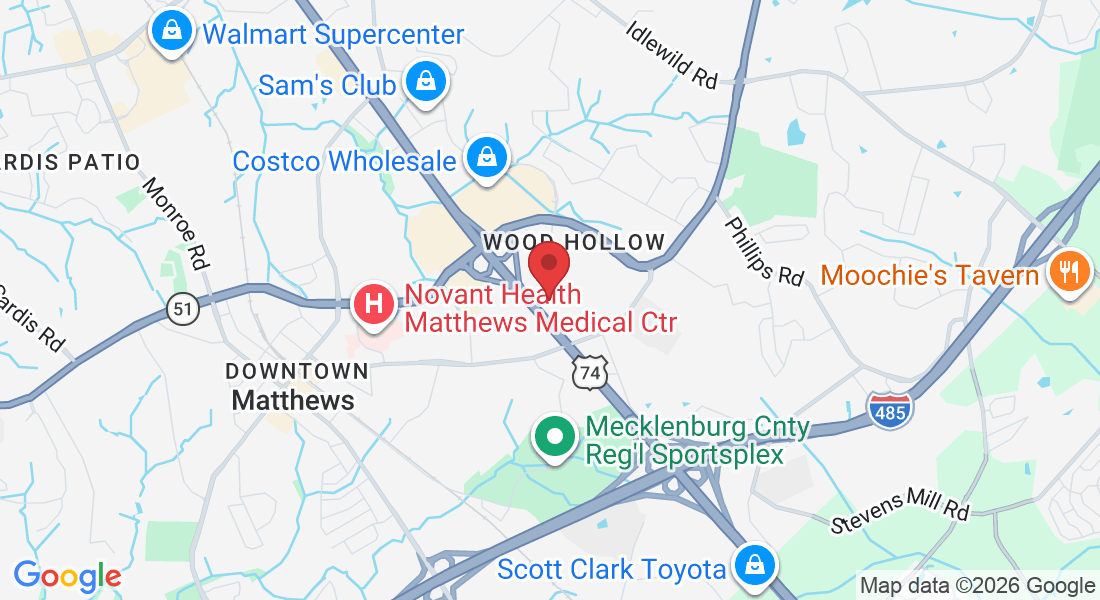 10931 E Independence Blvd STE S, Matthews, NC 28105, USA