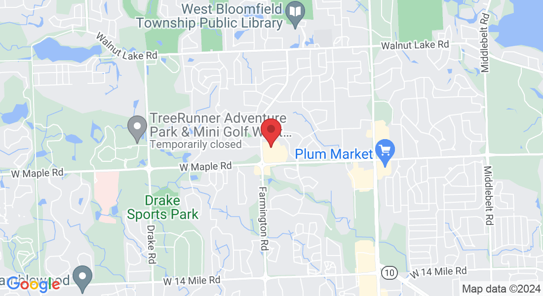 6343 Farmington Rd, West Bloomfield Township, MI 48322, USA