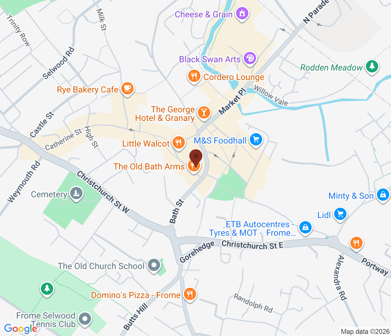 15a Palmer St, Frome BA11 1BY, UK