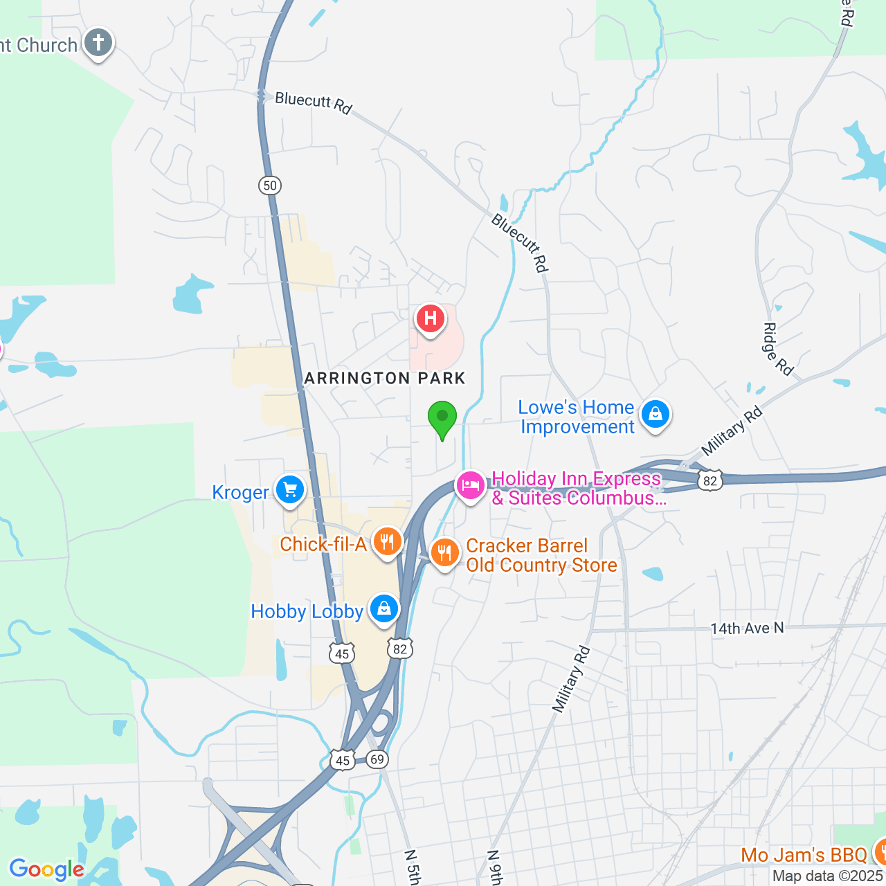 206 Brookmoore Dr, Columbus, MS 39705, USA