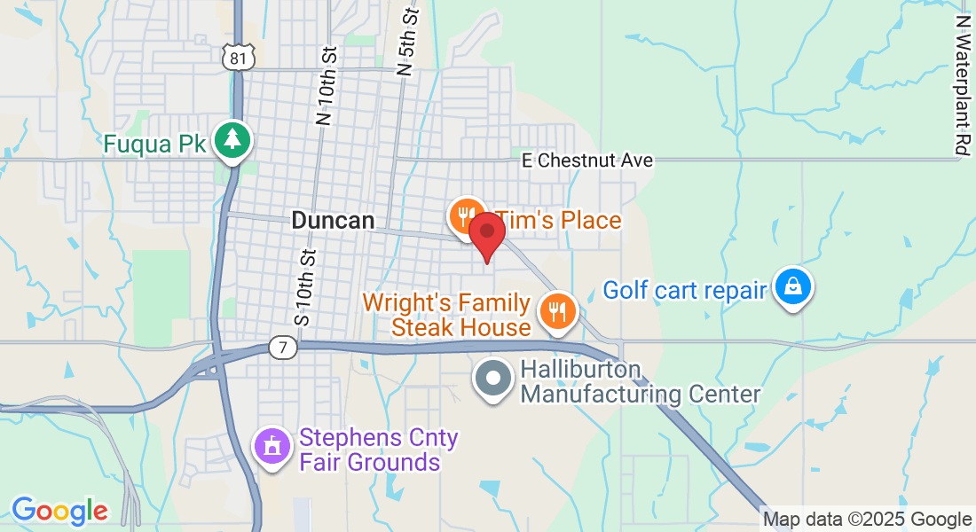 304 E Maple Ave, Duncan, OK 73533, USA