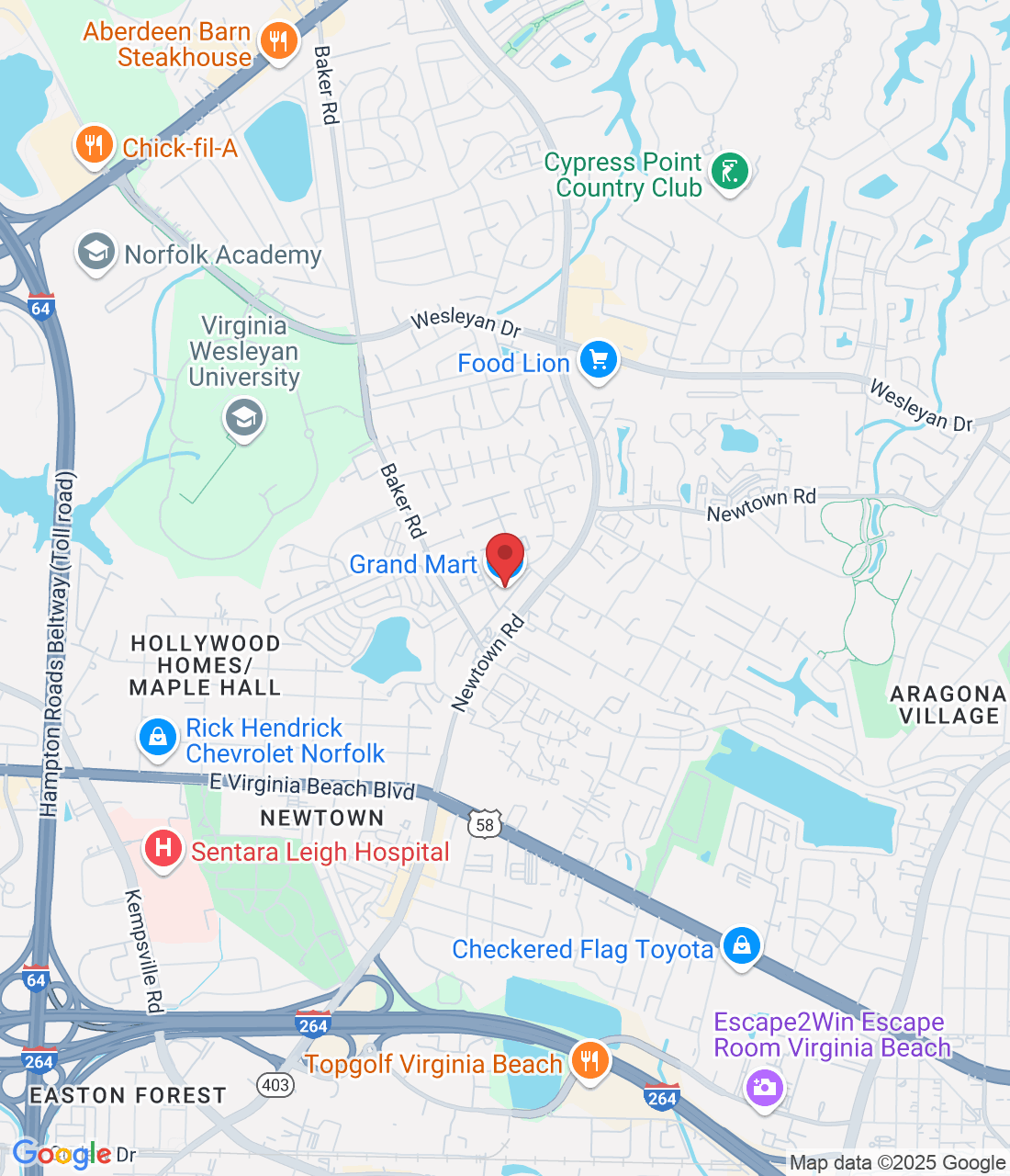 649 Newtown Rd suite 111, Virginia Beach, VA 23462, USA