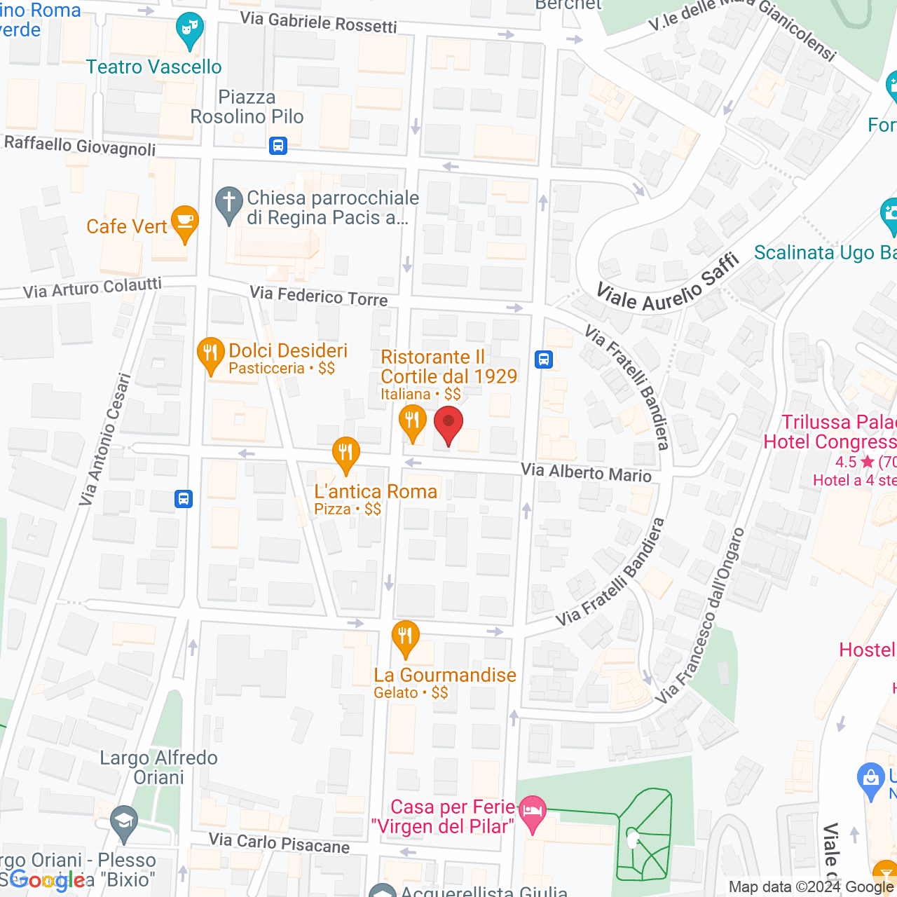 Via Alberto Mario, 22, 00152 Roma RM, Italia