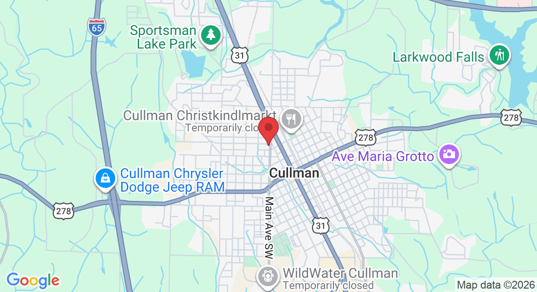 307 Main Ave NW, Cullman, AL 35055, USA