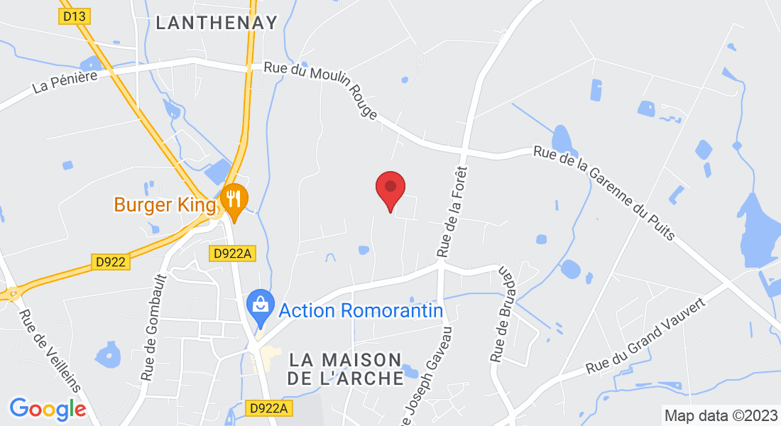 2 rue remy dumoncel, 41200 Romorantin-Lanthenay, France