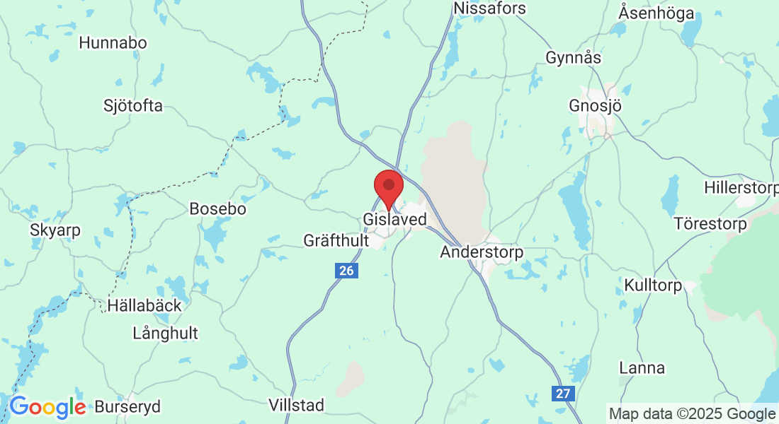 Södra Storgatan 4, 332 32 Gislaved, Sverige