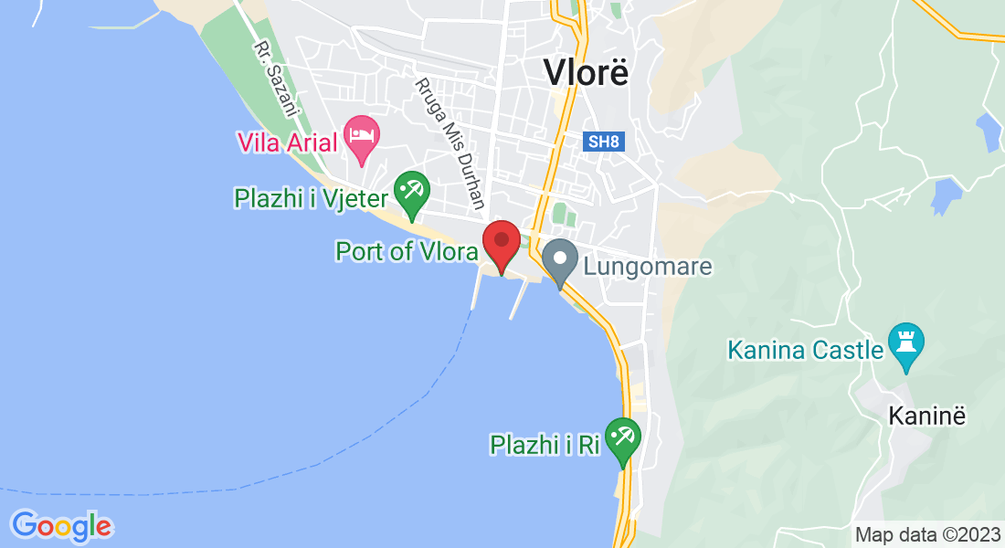 FF2M+JCR, Vlorë 9401, Albania