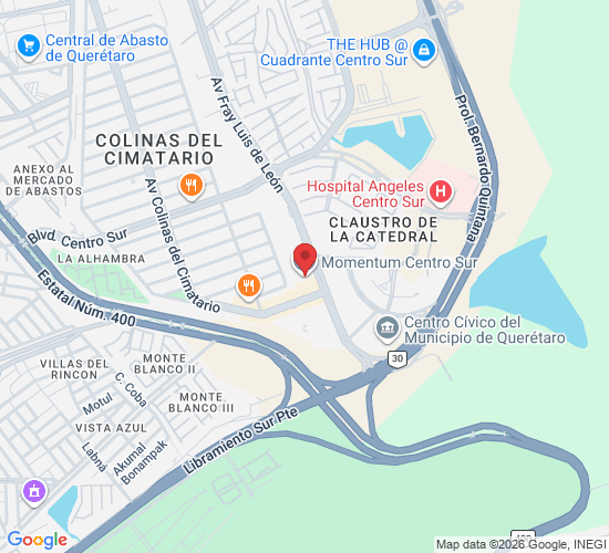 Av Fray Luis de León 7072-Oficina 1001, Colinas del Cimatario, 76090 Santiago de Querétaro, Qro., Mexico