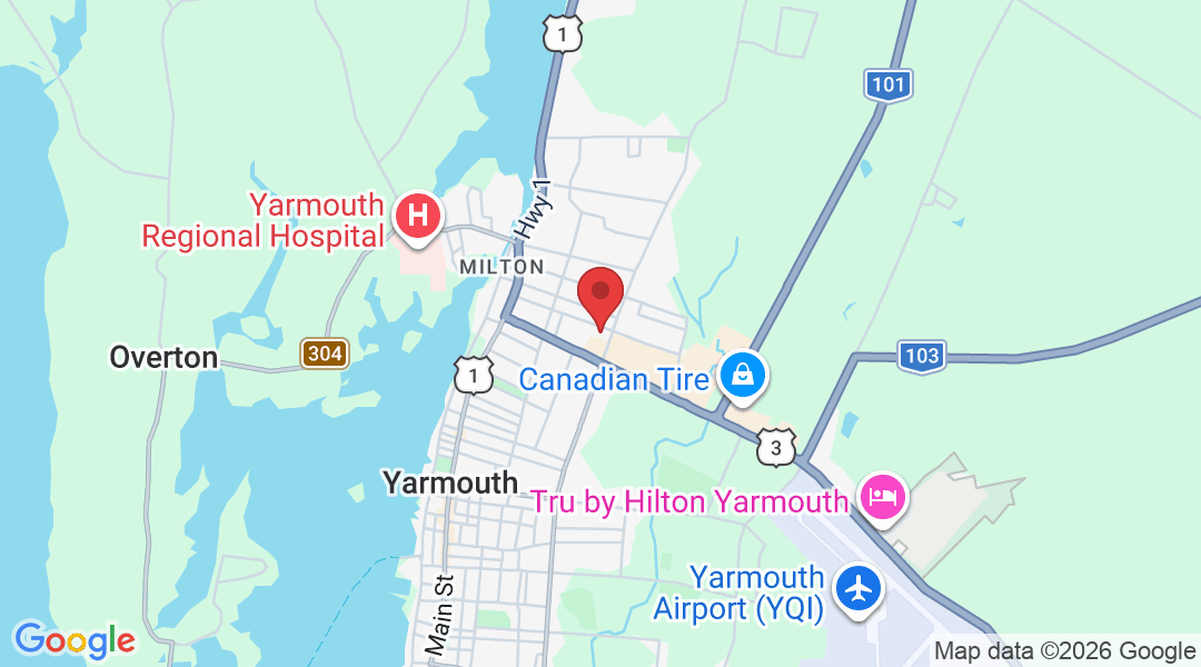 290 Pleasant St, Yarmouth, NS B5A 0C5, Canada