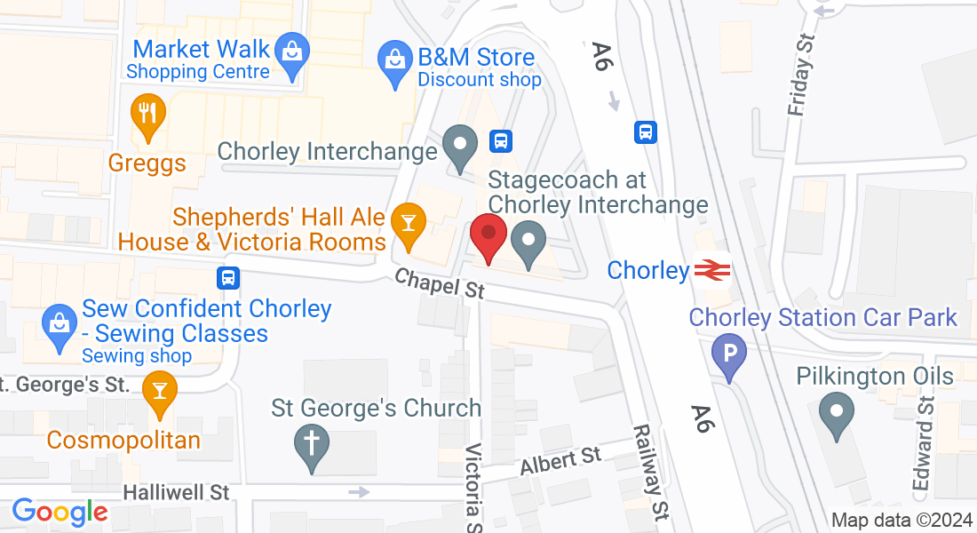 Chorley Interchange, Clifford Street, Chorley PR7 1AQ, UK
