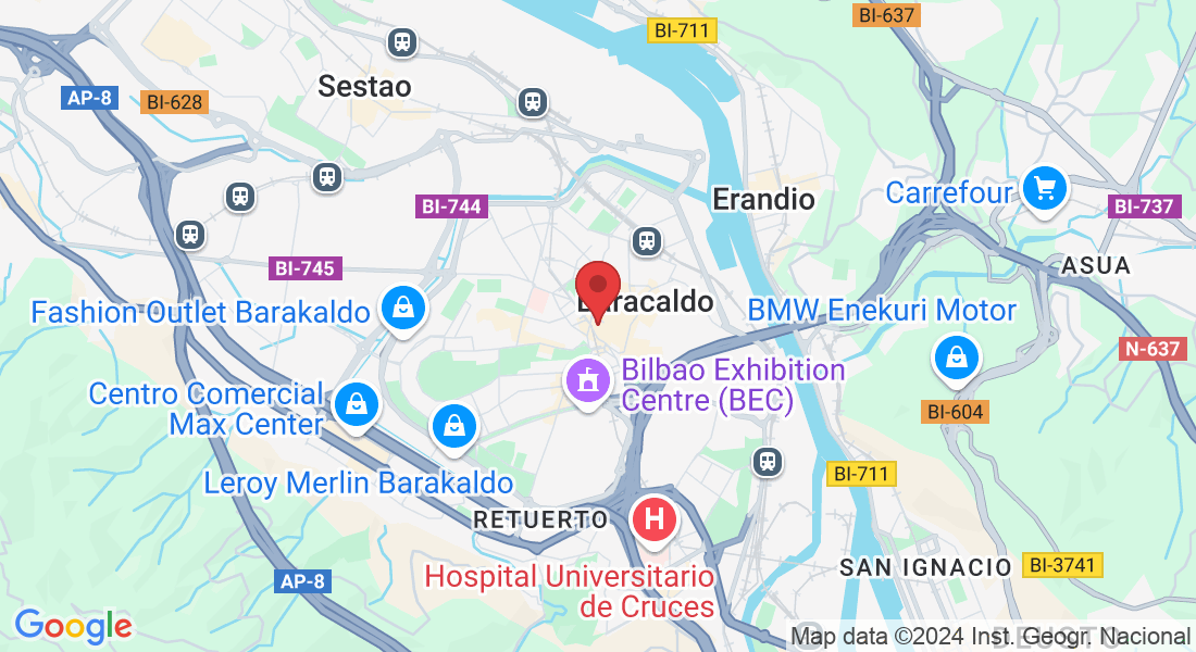 Merindad de Uribe Kalea, 14, 48901 Barakaldo, Bizkaia, Spain