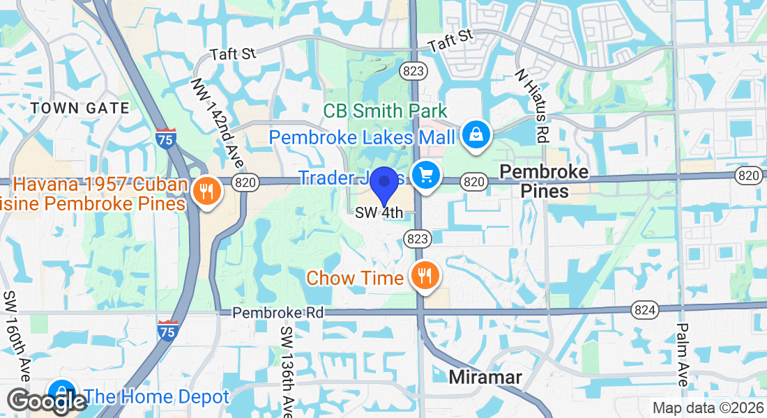 12592 Pines Blvd #103, Pembroke Pines, FL 33027, USA