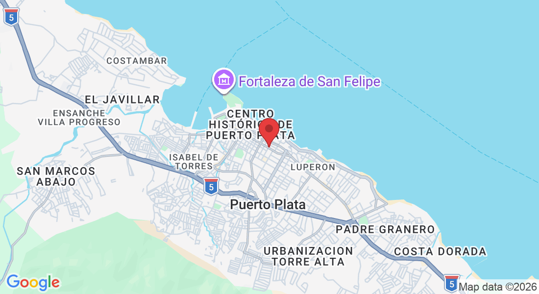 Ste 1-3 segundo Nivel, C. Dr. Zafra 29, Puerto Plata 57000, Dominican Republic