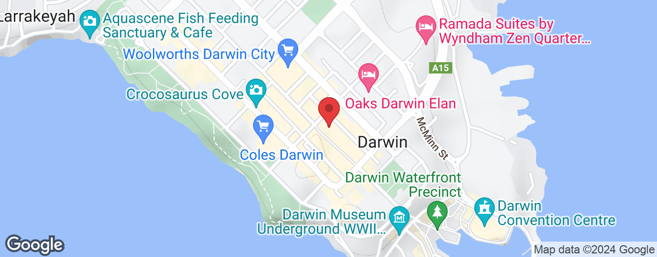 Darwin Innovation Hub Level 1, Paspalis Centrepoint, 48/50 Smith St, Darwin City NT 0800, Australia
