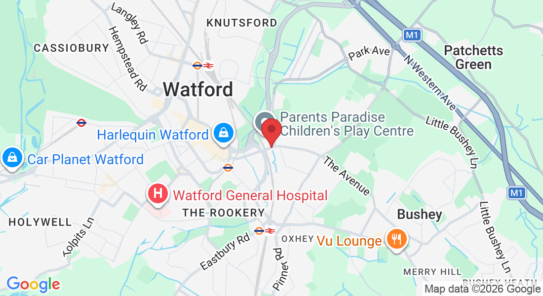 Unit 1, 7 Bushey Hall Rd, Watford, Bushey WD23 2EB, UK