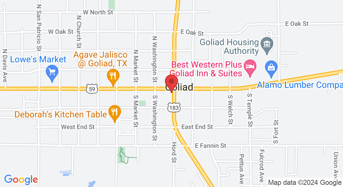 108 S Jefferson St, Goliad, TX 77963, USA