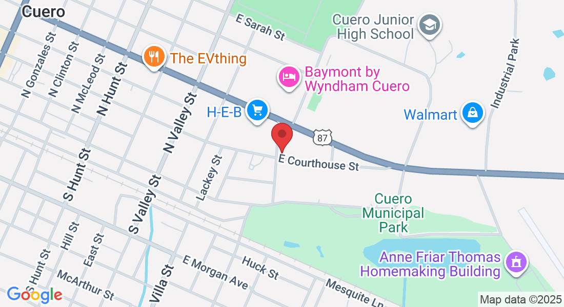 1000 E Courthouse St, Cuero, TX 77954, USA