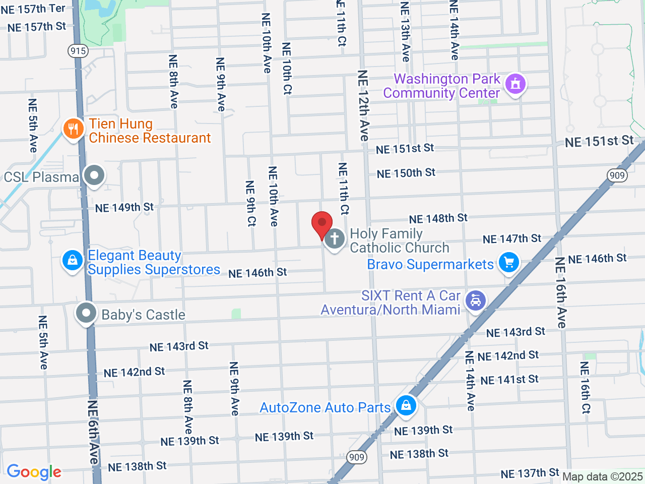 13730 NE 11th Ave, Miami, FL 33161, EE. UU.