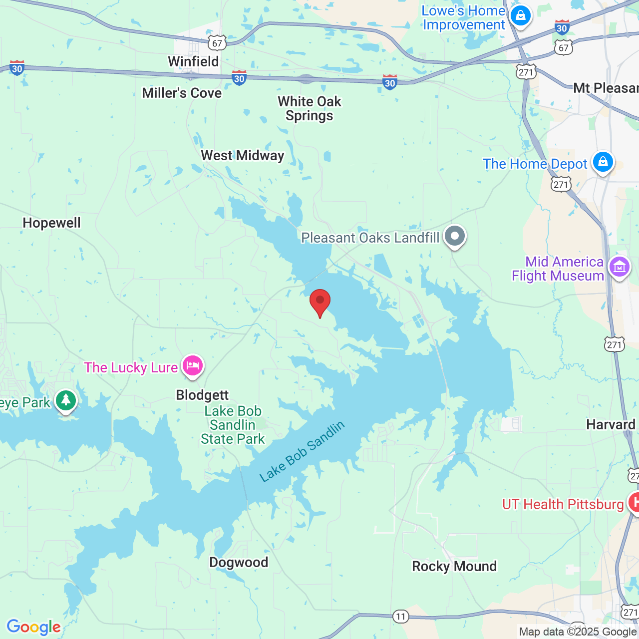 1009 County Rd 2710, Mt Pleasant, TX 75455, USA