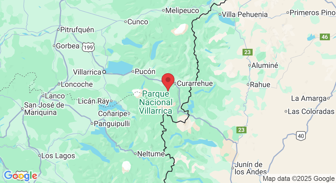 Cam. a Rinconada, Huililco, Curarrehue, Araucanía, Chile