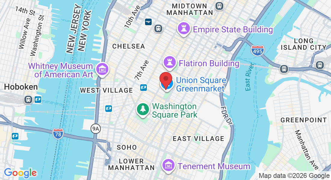 37 Union Square W floor 2, New York, NY 10003, USA
