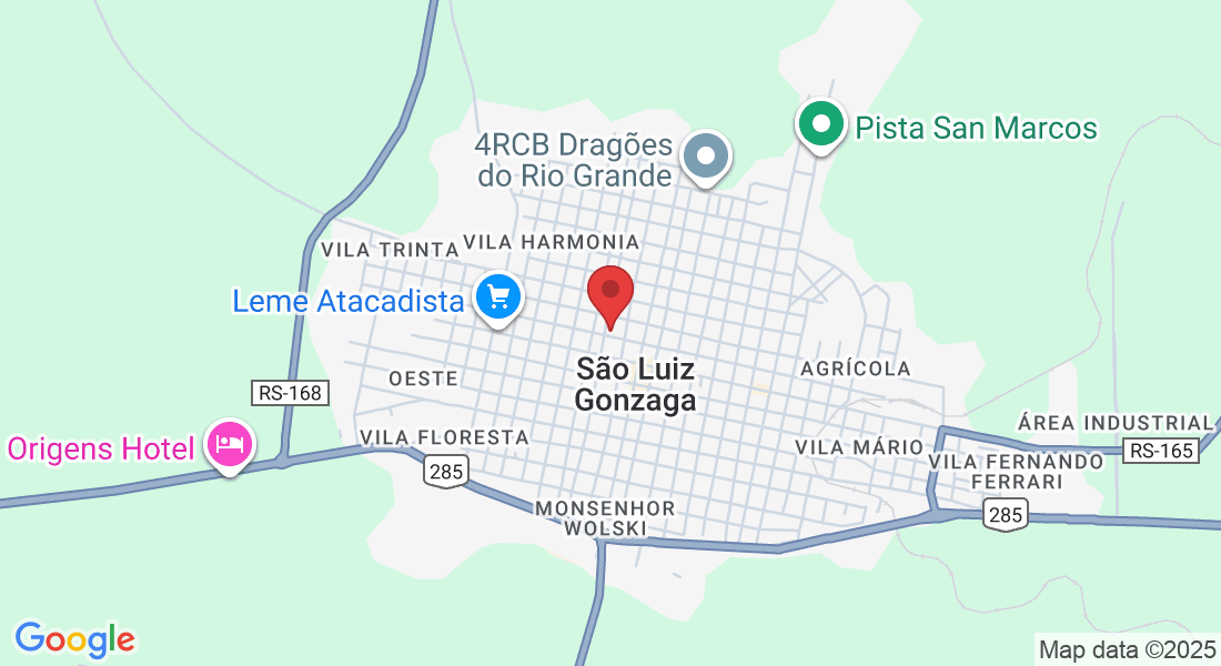 R. Dr. Bento Soeiro de Souza, 2065 - Centro, São Luiz Gonzaga - RS, 97800-000, Brasil