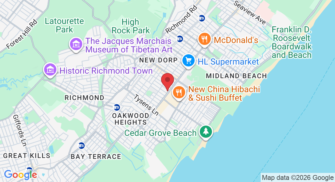 2627 Hylan Blvd suite a2, Staten Island, NY 10306, USA