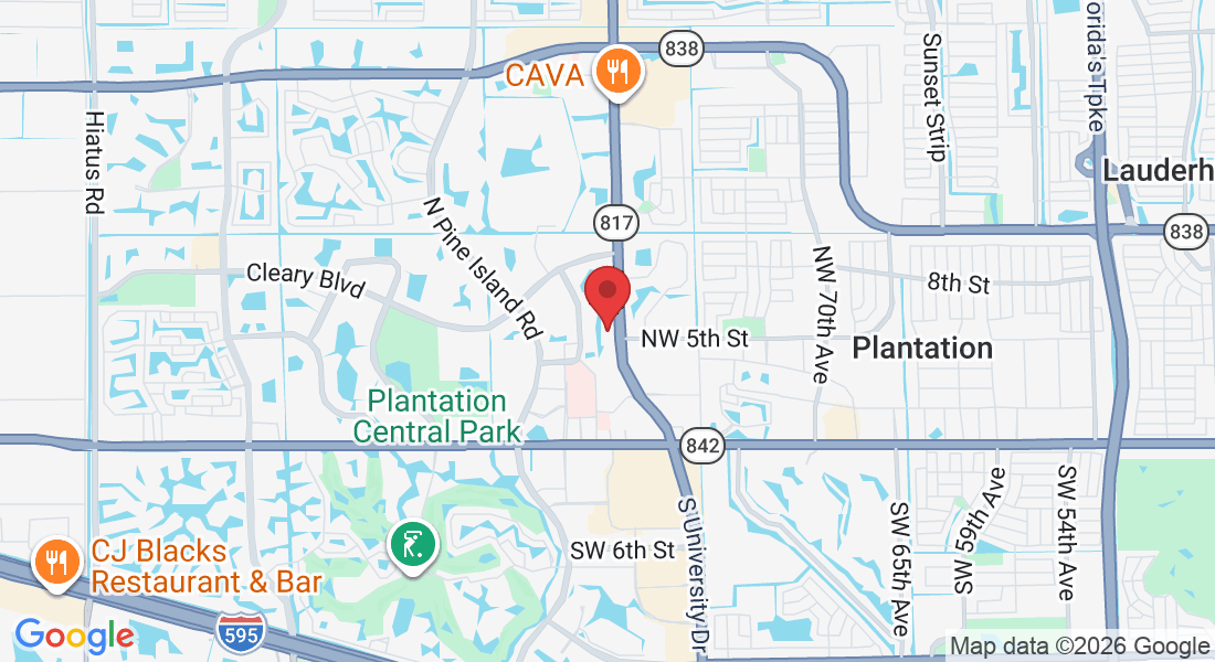 537 N University Dr, Plantation, FL 33324, USA