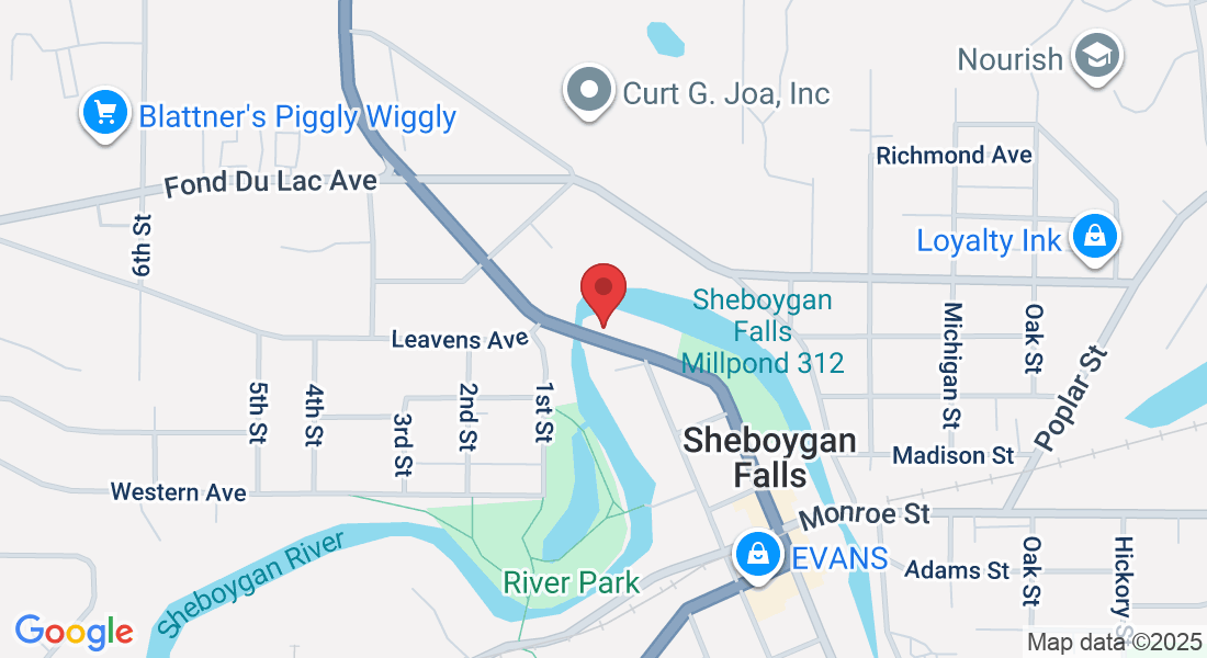 114 Broadway St, Sheboygan Falls, WI 53085, USA