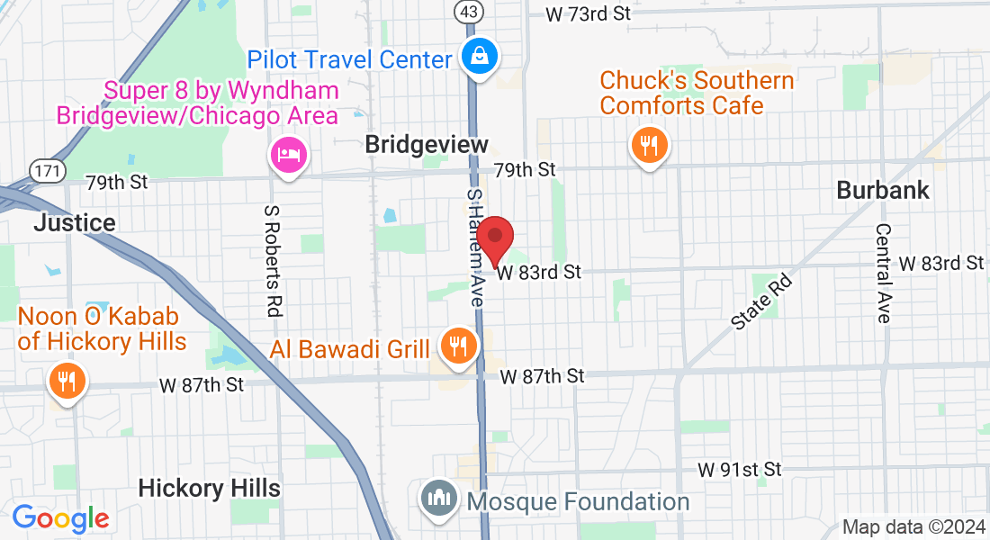 7124 W 83rd St Suite C, Bridgeview, IL 60455, USA