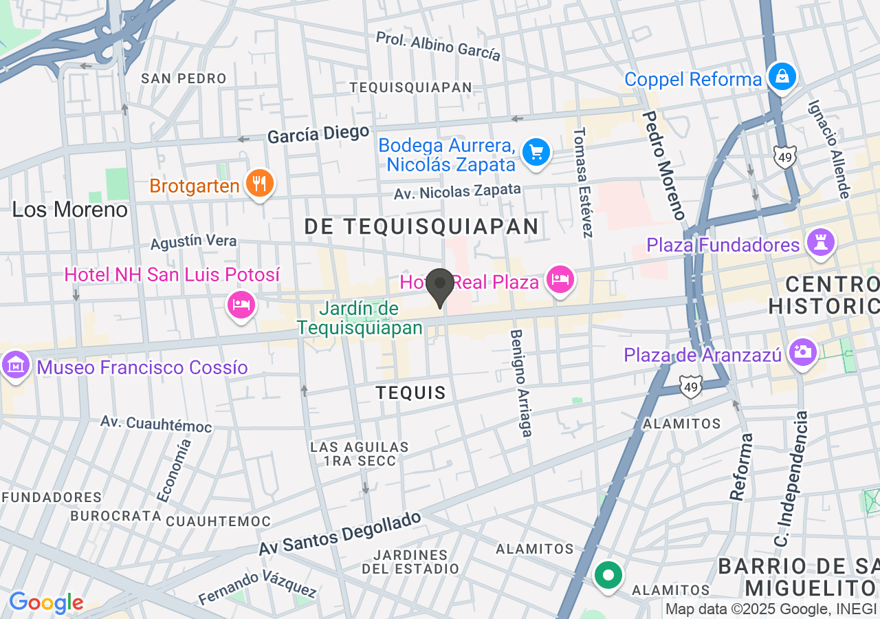 Av. Venustiano Carranza 1100, De Tequisquiapan, 78250 San Luis Potosí, S.L.P., México