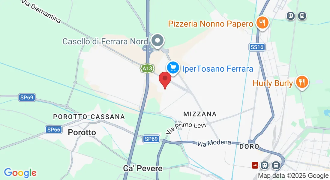 Via Erasmo da Rotterdam, 15, 44122 Ferrara FE, Italia