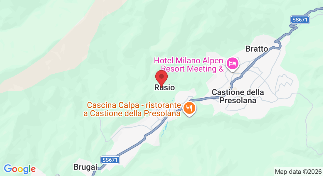 Via Rusio, 24020 Castione della Presolana BG, Italia