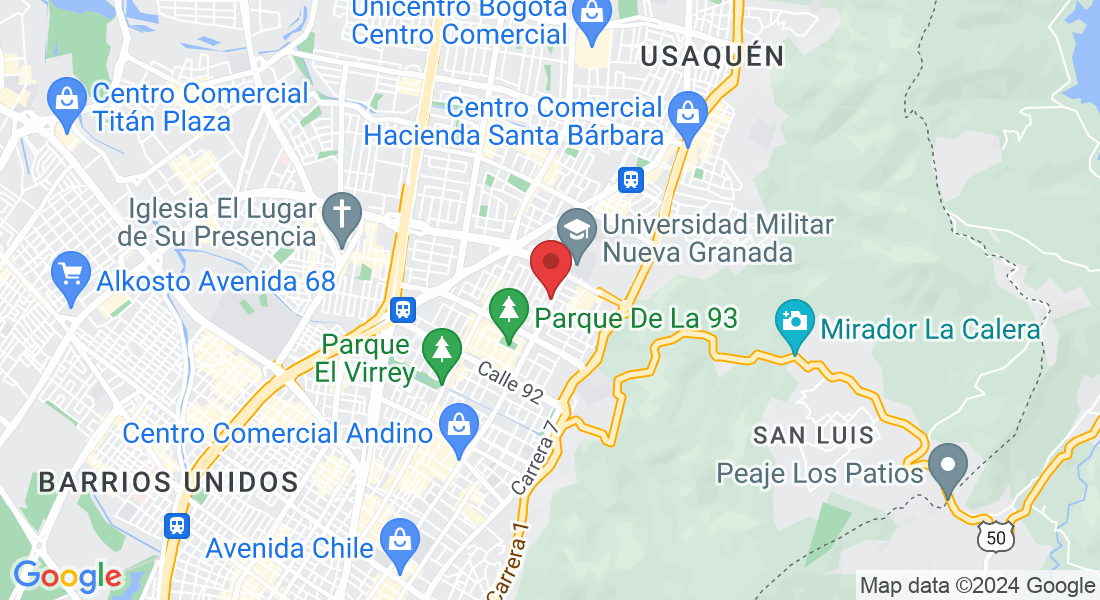 Cra. 11 #97-23, Localidad de Chapinero, Bogotá, Colombia