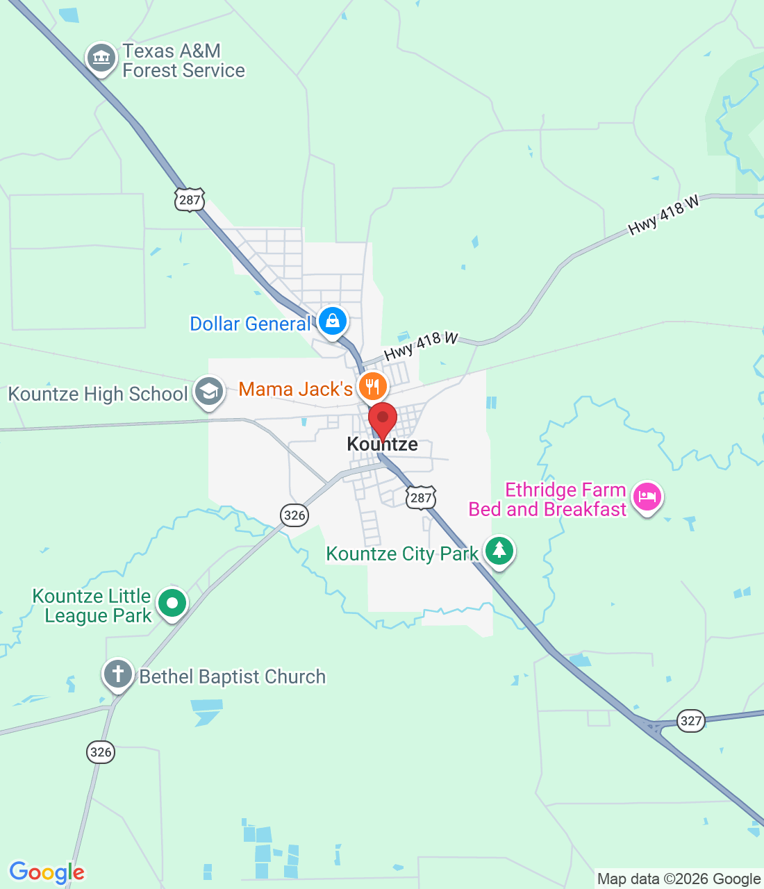 Kountze, TX 77625, USA