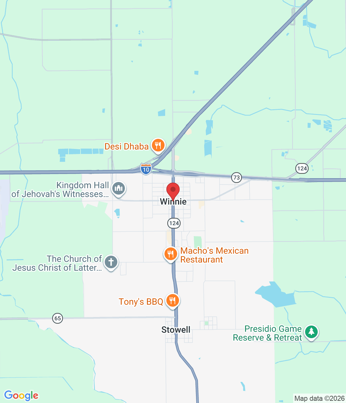 Winnie, TX 77665, USA