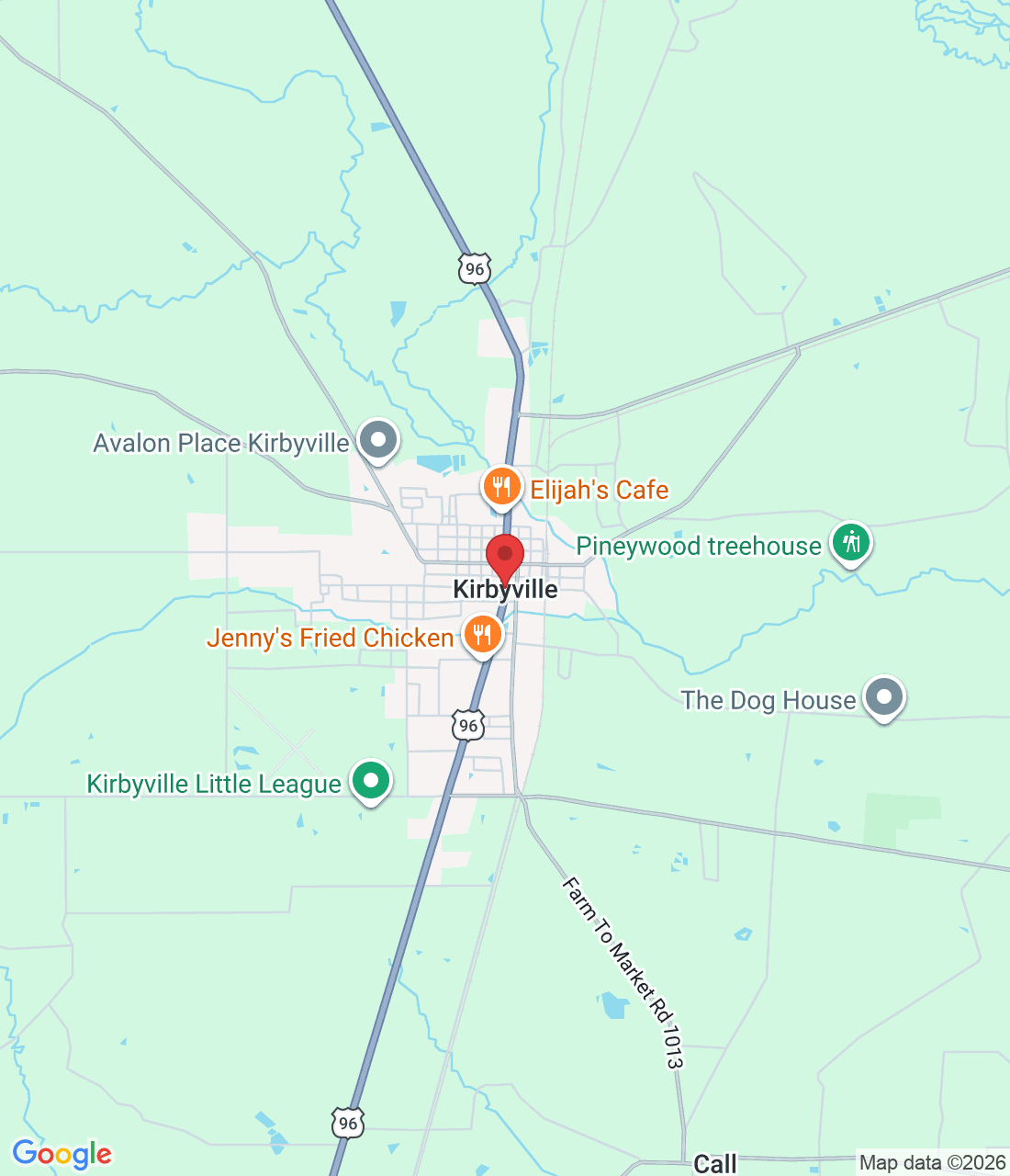 Kirbyville, TX 75956, USA