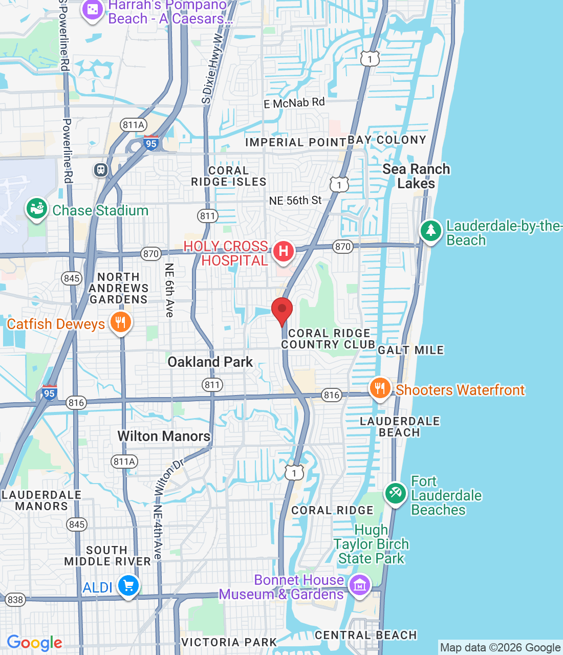 4001 N Federal Hwy, Oakland Park, FL 33308, EE. UU.