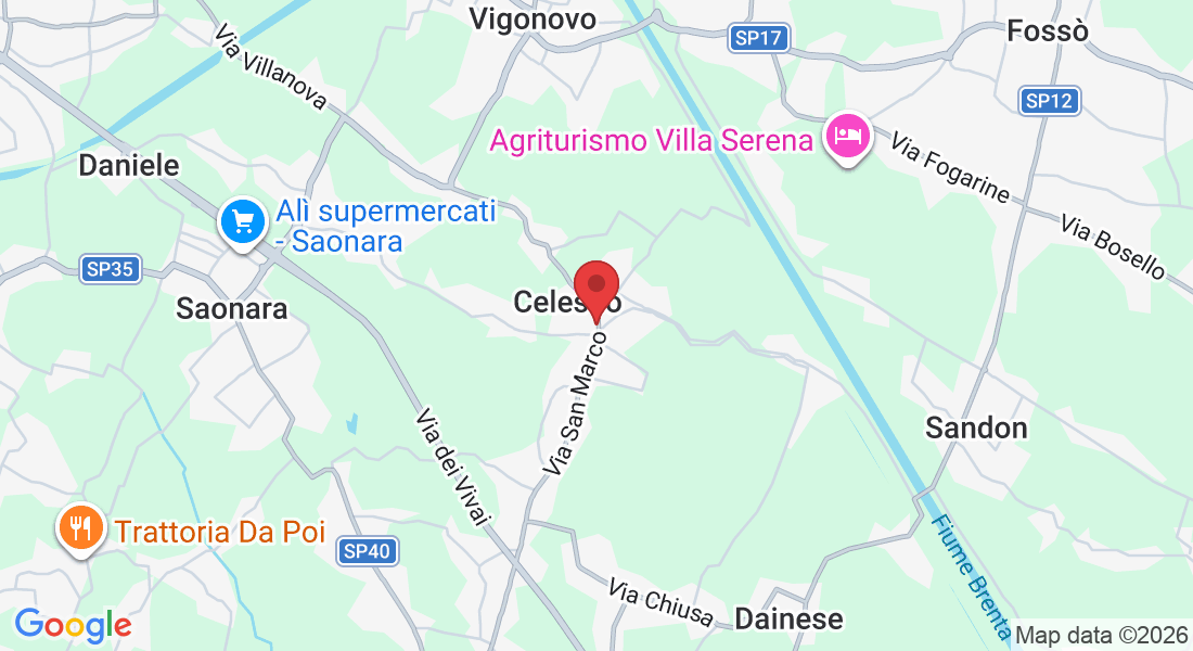 Via San Marco, 113/115, 35020 Sant'Angelo di Piove di Sacco PD, Italia