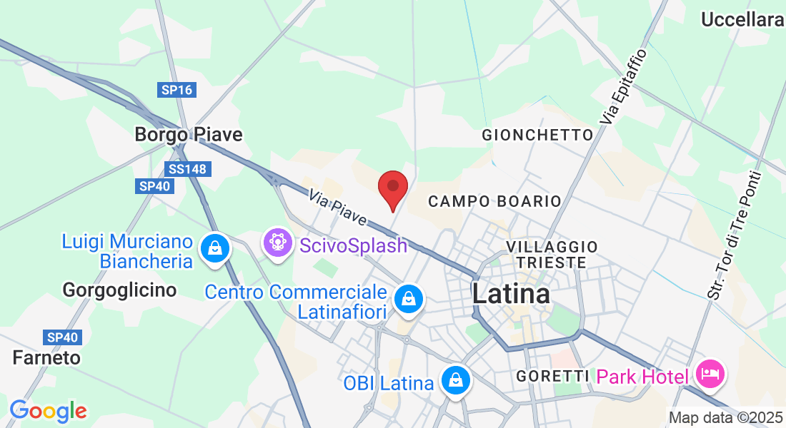 Via Quieto, 3, 04100 Latina LT, Italia