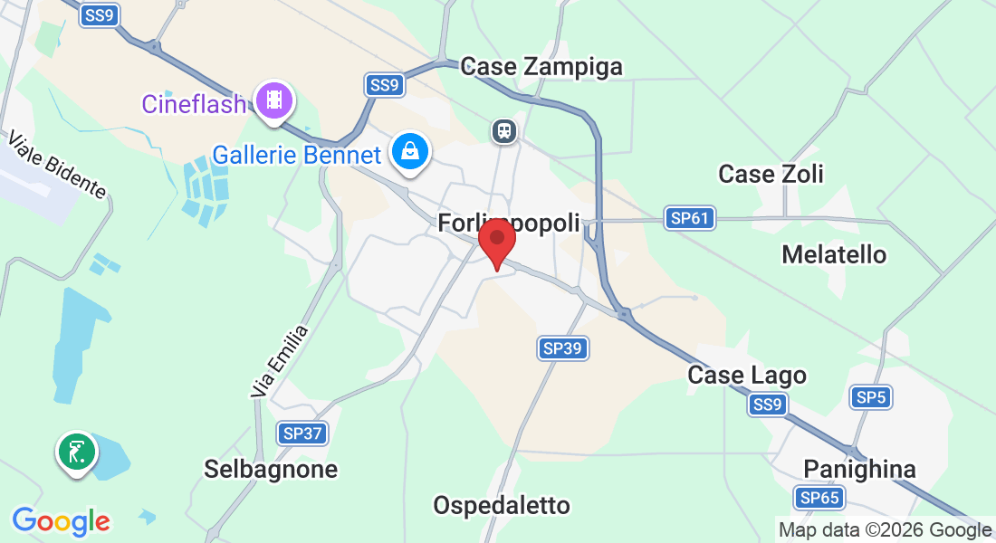 Via Sandro Pertini, 40, 47034 Forlimpopoli FC, Italia