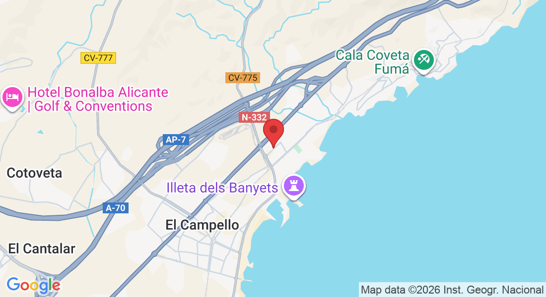 Carrer de Muro, 1, local 15, 03560 El Campello, Alicante, Spain