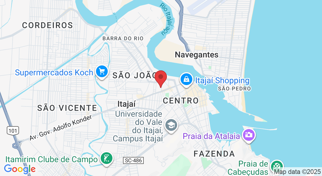 R. Cap. Adolfo Germano de Andrade, 220 - Centro, Itajaí - SC, 88304-020, Brasil