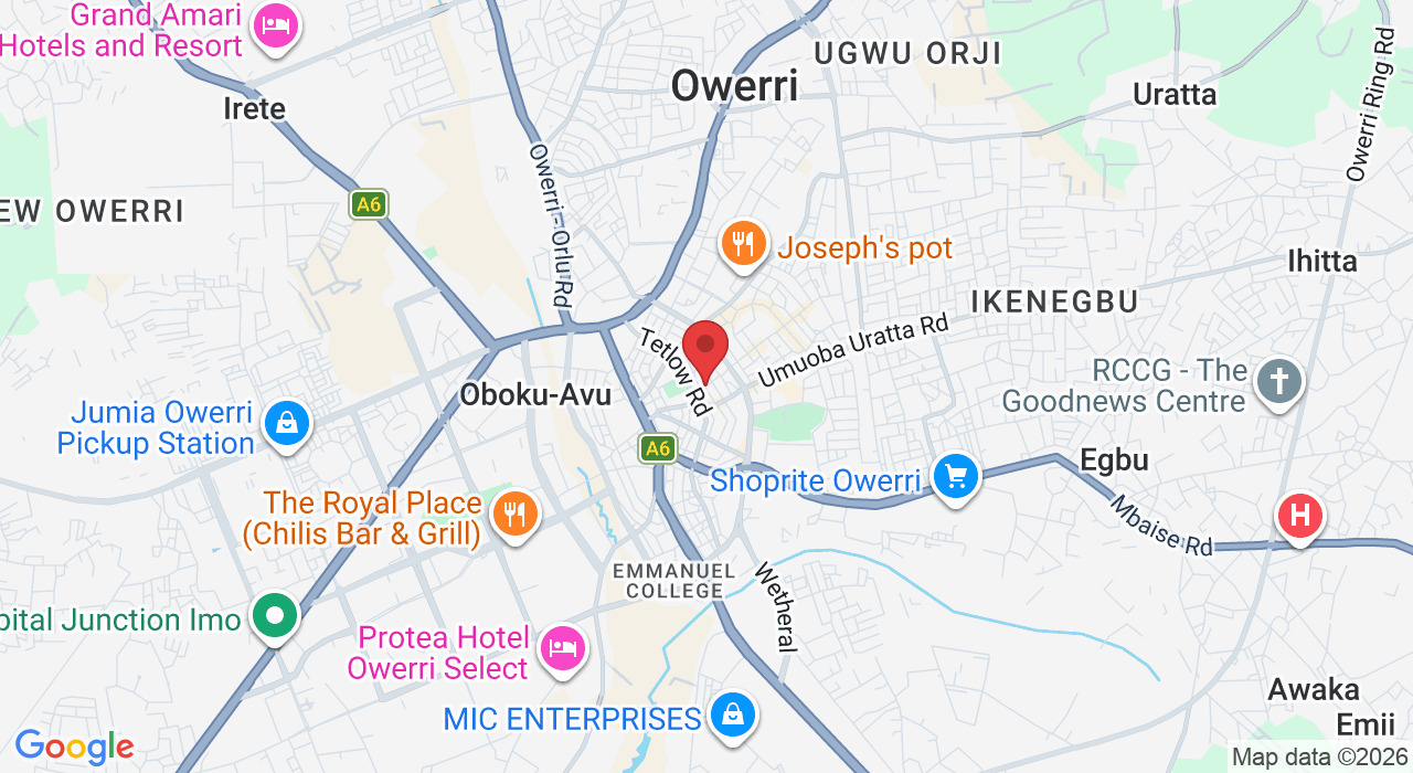 Onumonu Street, Owerri 460281, Imo, Nigeria