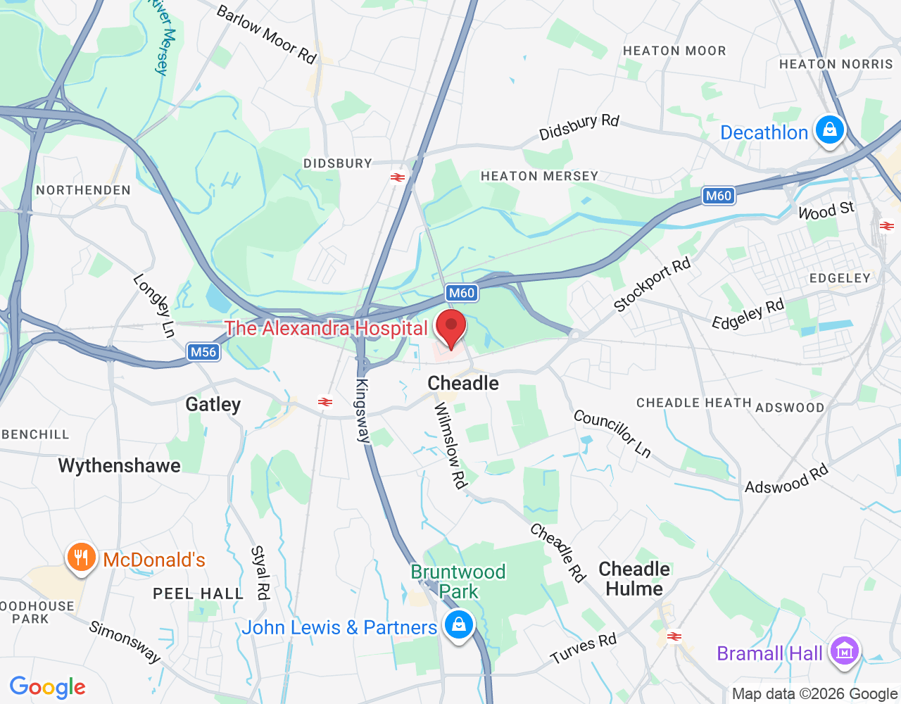 C/O Laura BMI, The Alexandra Hospital, Mill Ln, Cheadle SK8 2PX, UK