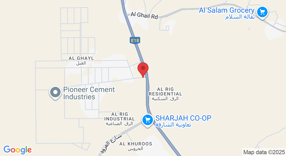 Capital Industries LLC Plot No P87 P89 P91 Al Ghail Industries LLC - طريق الغيل - الغيل - إمارة رأس الخيمة - United Arab Emirates